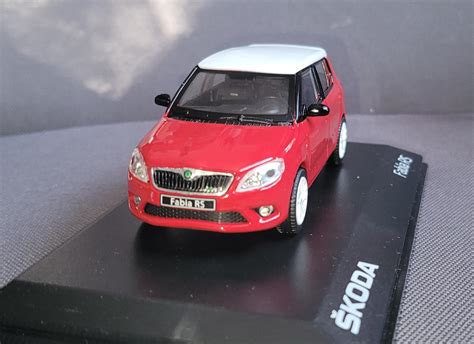 Koda Fabia Ii Rs Abrex Red Corrida Uni Aukro