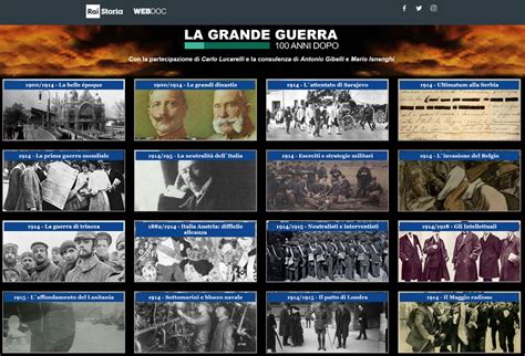 La Grande Guerra 100 Anni Dopo Rai Storia Webdoc