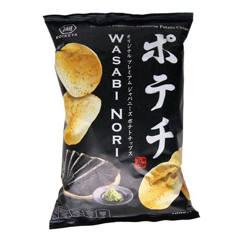 Koikeya Japanese Crisps Wasabi Nori Flavour 100g — Tradewinds