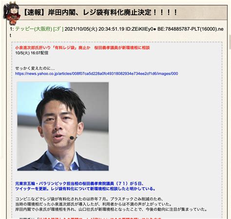 「岸田内閣がレジ袋有料化の廃止を決定」は誤り。「超有能」と拡散、環境省は否定