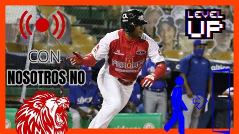 TIGRES DEL LICEY Vs LEONES DEL ESCOGIDO En Vivo YouTube