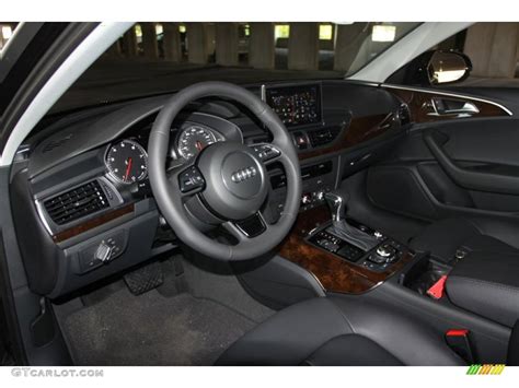 Black Interior 2013 Audi A6 2.0T Sedan Photo #68301371 | GTCarLot.com