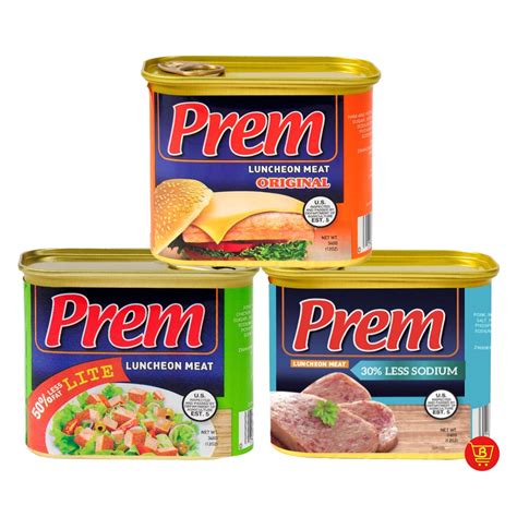 Prem Luncheon Meat 340g Shopee Philippines