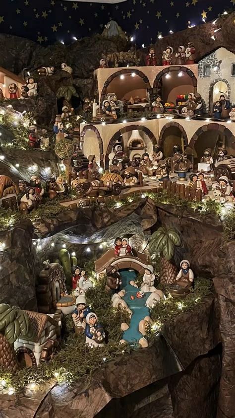 Il Mio Presepe Thun Realizzato Con Cartapesta Das E Dipinto A Mano