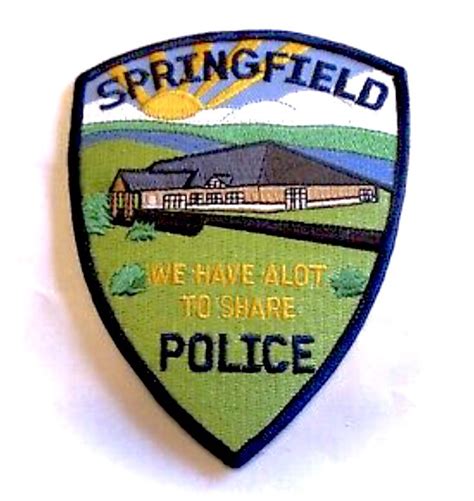 Springfield Police Patchinsigniaonlinees