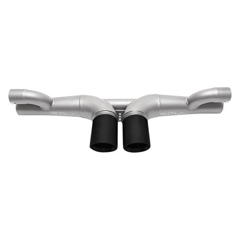 Soul Performance POR 997GT3 CMB BLK Stainless Steel Center Muffler