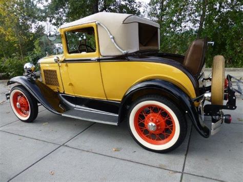 1930 Ford Model A Sports Coupe Restored Low Reserve Classic Ford