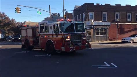 Fdny Engine 324 Responding Youtube