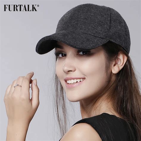 Furtalk Wool Hats For Women Snapback Women Fashion Caps Baseball Cap