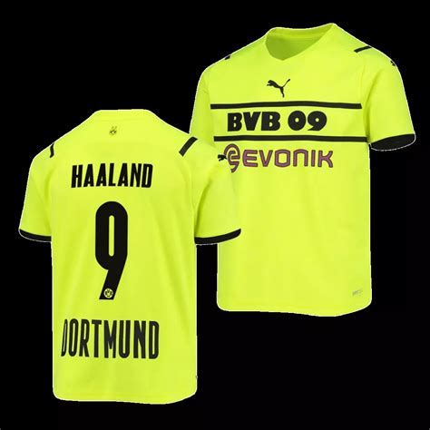 Camiseta Futbol Hombre Borussia Dortmund Con Numero Erling