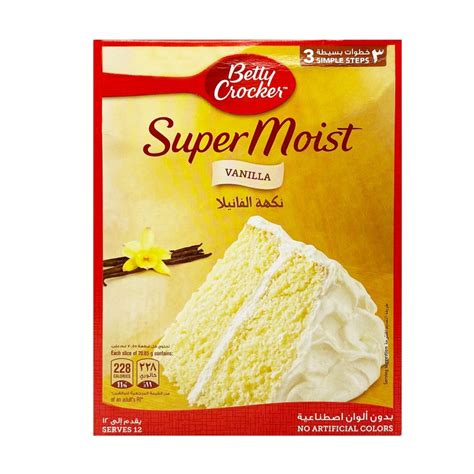 Betty Crocker Vanilla Cake Mix