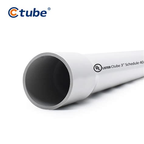 Ctube Ul Listed In Sch Underground Pvc Conduit In Ft Sticks