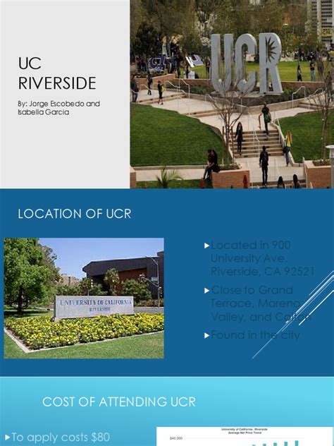 Uc Riverside Presentation | PDF | Cost Of Living | Sat