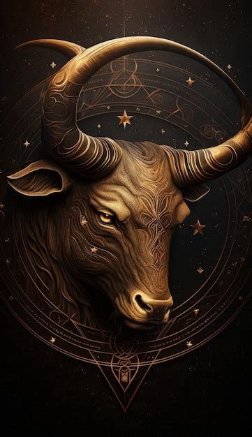 Premium Photo | Taurus zodiac sign Generative AI