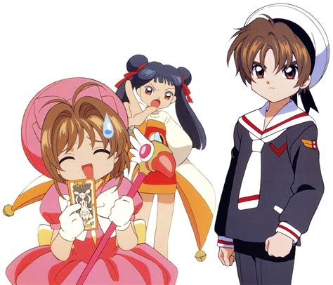 Cardcaptor Sakura Sakura Kinomoto Meiling Li Syaoran Li Minitokyo