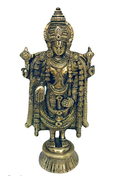 Buy Balaji Arts India Brass Idol Of Lord Tirupati Balaji Lord Sri