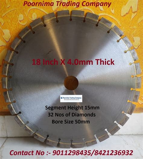 Pqc Inch Mm Concrete Cutting Blade At Rs Piece Concrete