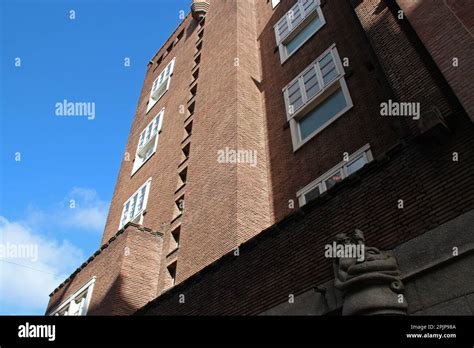 Art Déco Building Former Town Hall In Amsterdam The Netherlands