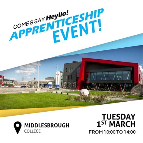 Say Heyllo! to Apprenticeships in Middlesbrough! - Heyllo!