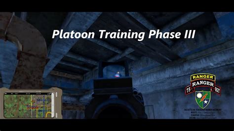 Platoon Training Phase III 2nd Battalion 75th Ranger Regiment Arma 3