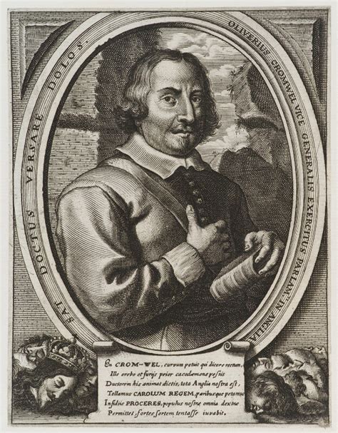 Npg D19907 Oliver Cromwell With Severed Head Of King Charles I