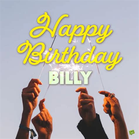 Happy Birthday Billy Images Wishes And Memes For Him