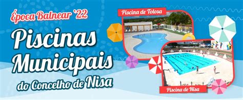 Munic Pio De Nisa Poca Balnear Piscinas Municipais De Nisa