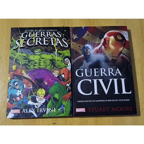 Box Marvel Guerra Civil E Guerras Secretas Alex Irvine Stuart Moore