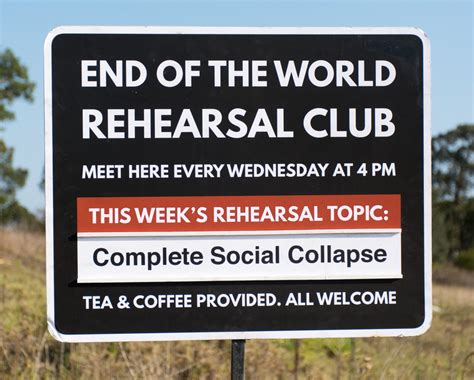 This Isn T Happiness End Of The World Rehearsal Club Peteski