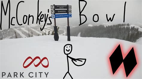 McConkey S Bowl Double Black Diamond Park City UT April 2022