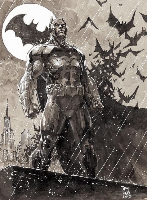 [Artwork] Batman by Jim Lee : r/DCcomics