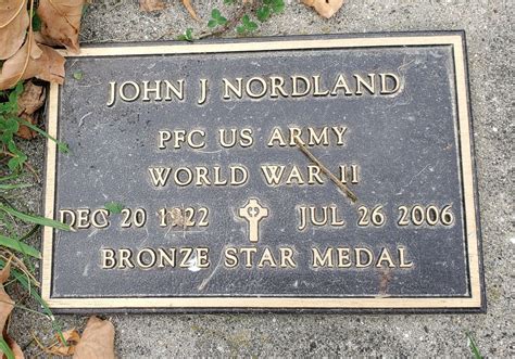 John J Nordland 1922 2006 Find A Grave Memorial