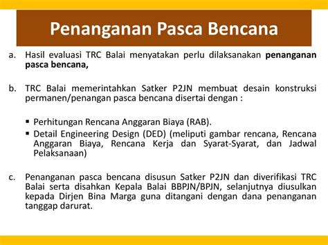 PENGENALAN PRINSIP PENANGANAN TINDAKAN DARURAT TERHADAP BENCANA Ppt