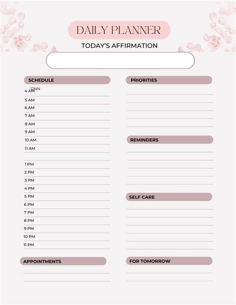 Editable Weekly Planner Printable, Digital Weekly Planner PDF Weekly ...