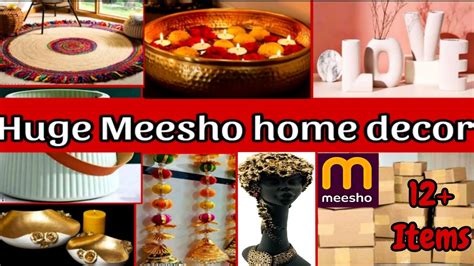 Meesho Haul Huge Meesho Home Decor Items Start 199 Meesho