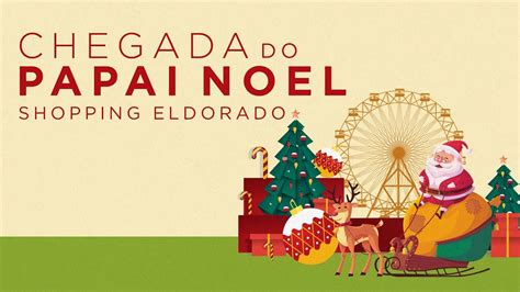 A INCRÍVEL CHEGADA DO NATAL NO SHOPPING ELDORADO YouTube