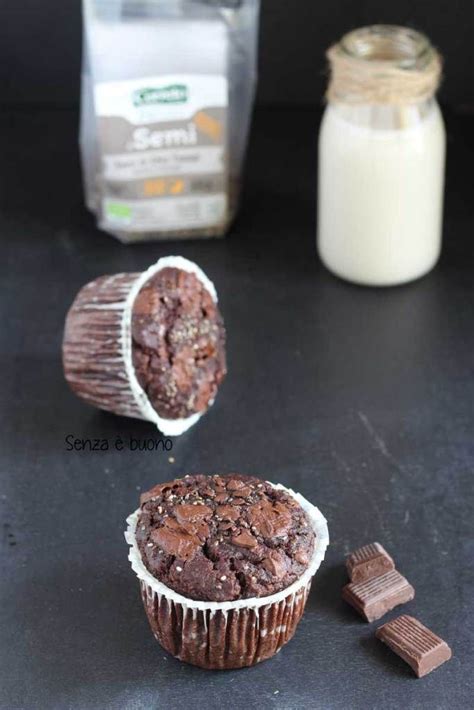 Muffin Con Farina Di Castagne E Cioccolato Senza Glutine Senza Buono