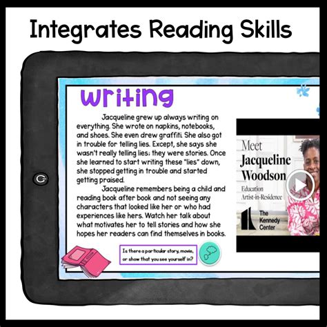 Jacqueline Woodson Author Study Virtual Biography MagiCore