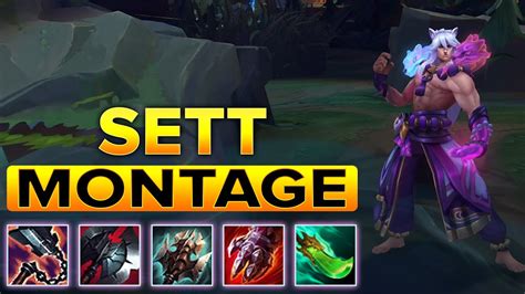 Sett Montage High Elo Sett Plays Youtube