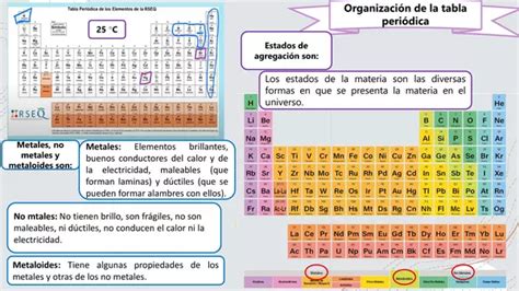 Tabla Periódica Organización Y Regularidades De Los Elementos Químicos