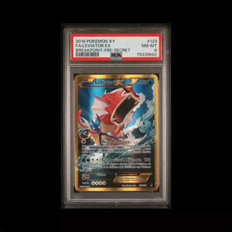 CARTE POKÉMON Leviator Ex Fa 123 122 2016 Rupture Turbo Sr Gold