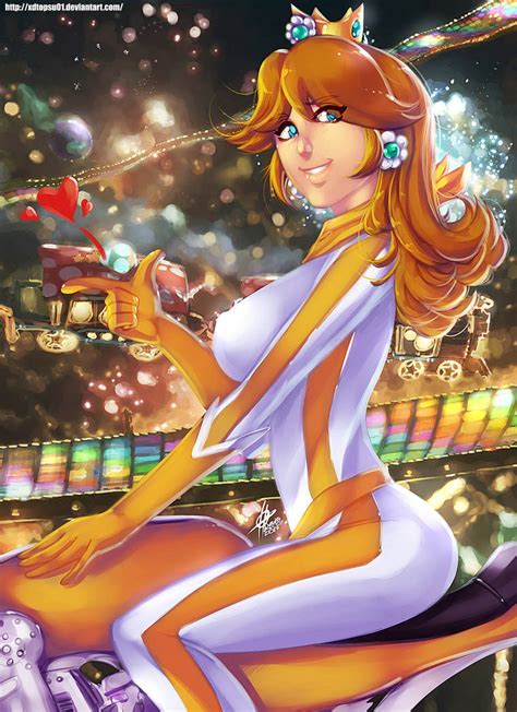 Princess Daisy Mario Kart Fan Art D By Xdtopsu01 On Deviantart