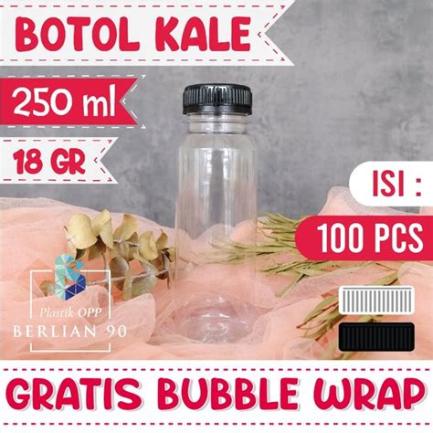 Jual Botol Kale 250 Ml 18 Gr Botol Plastik Kale Di Lapak Plastik OPP