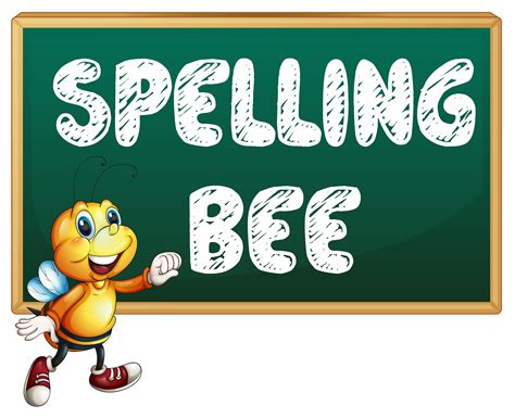 Spelling Bee Vector Art Icons And Graphics For Free Download