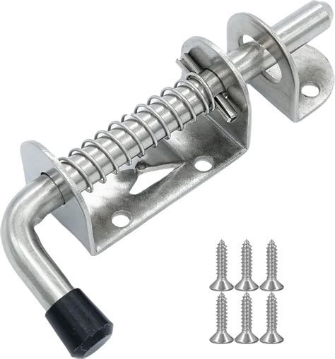 Amazon Spring Loaded Door Lock Stainless Steel Spring Loaded Door