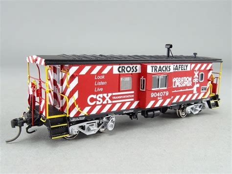 HO Brass Model OMI 087030020 3 CSX Operation Lifesaver Caboose