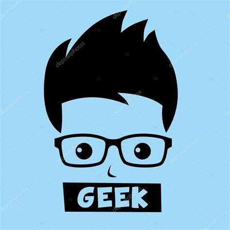 Geek Nerd Gar On Image Vectorielle Par Vectorfirst Illustration