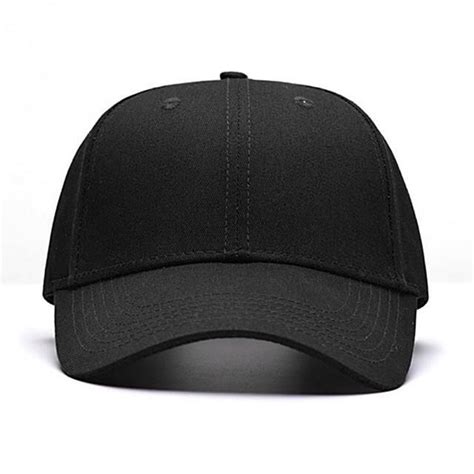 New Men Adjustable Pure Color Fashion Caps In Fashion Cap