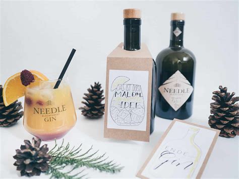 Anzeige Diy Flaschenanh Nger Selber Machen Mit Needle Gin Als