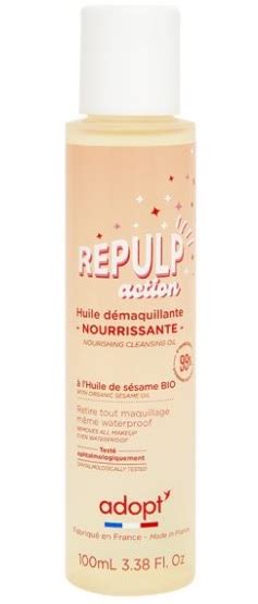 Repulp action Huile démaquillante adopt